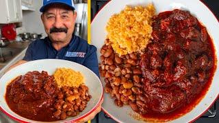 How to Cook CHILE CON CARNE aka CHILE COLORADO (authentic Mexican Red Sauce Recipe)