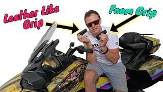 Foam vs. Leather-Like Grips for Can-Am Spyder and Ryker | MartinTheVlogger Explains the Difference