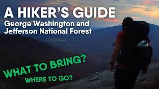 A Hiker's Guide to the George Washington and Jefferson National Forest