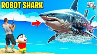 Robot Shark Fighting with Shinchan & Franklin in Tamil | Happy Gamer