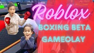 roblox boxing beta gameolay  | super popo game saad