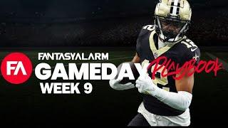 NFL Week 9 GameDay Live | Fantasy Football Advice & NFL DFS Start/Sit