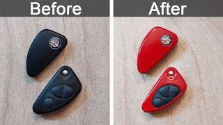 DIY Alfa Romeo 8C Replica Key for Alfa 147, 156, GT