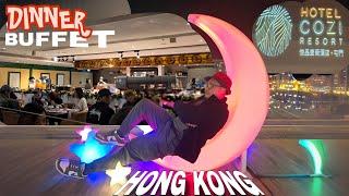 Hong Kong 4k | DINNER BUFFET at HOTEL COZi RESORT  Tuen Mun Hong Kong #trending #hongkong #4k #2024