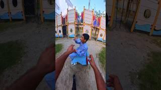 Bella Caio Playground  parkour Snatching the Water bottle Pov#youtubeshorts #shortsvideo#park#shorts