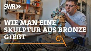 How to cast a sculpture from bronze | SWR Handwerkskunst