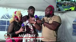 MÈSI  DYE INTERVIEW KREYOL MIZIK FESTIVAL O7 22 2022