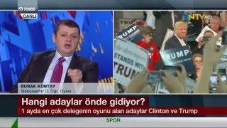 Burak Küntay 01.03.2016 NTV Gece Bülteni ABD Başkanlık Seçimleri