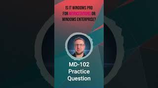 MD-102 Practice Exam Questions  #microsoft365 MD102 Q25