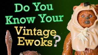 Do You Know Your Vintage Star Wars Ewoks Figures?