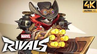 Marvel Rivals - Rocket Raccoon (Bounty Hunter) Full Game Gameplay (4K 60FPS)