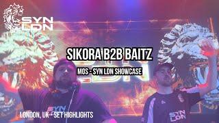 Sikora b2b Baitz SYN LDN Showcase Highlights - Dubstep Set Multicam 4K Exclusive