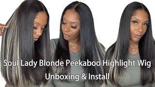 Blonde Peekaboo Glueless Wig Install | Soul Lady Wigs x BodiedBykeira