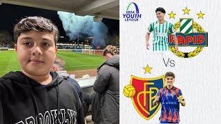 Fc Basel vs Rapid Wien UEFA youth league|VIP sitze.