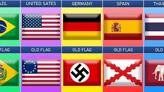 List of Old Flags From Different Countries