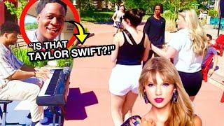 Playing TAYLOR SWIFT on piano in PUBLIC!