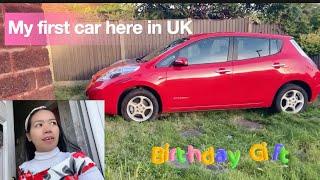 My first car here in UK || Birthday Gift