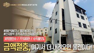 [대구상가주택매매]"고금리를 버티는 고수익률에 가격까지 참한 건물..!" 여기서 절충만 된다면 이게 물건이죠! 대명동 역세권 신축건물 추천드립니다.