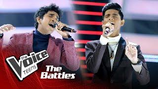 The Battles : Sandeep Lamasuriya V Chanaka Madusha | Hithin Yana Aya | The Voice Teen Sri Lanka