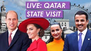 LIVE: The Royal Family Welcomes Emir of Qatar For UK State Visit