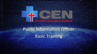 Public Information Officer | Basic Training