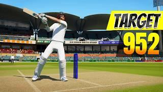 Chasing The Highest TEST Score Of All Time In Cricket 24 (Hardest Difficulty)