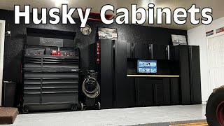 Dream Garage Build Part 1 / Husky Garage Cabinets Storage