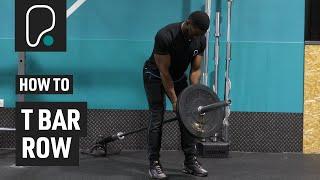 How To Do T Bar Rows (Landmine Rows)