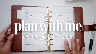 Plan with Me - July 2024 // planning routine, project planning, color coding