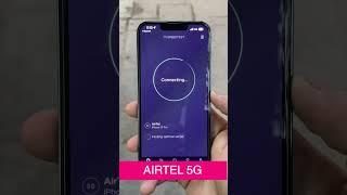 JIO 5G vs Airtel 5G |  5G Speed Test  #shorts