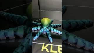 Octopus 3d printed on KLEMA 250
