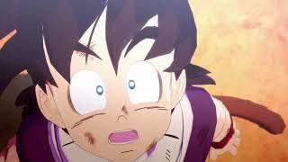 Dragon Ball Z: Kakarot Gohan turns into big ape (oozaru) & crushes Vegeta