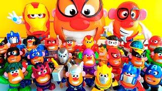 Mr Potato Head Collection Marvel Avengers y Transformers Señor Patata Marvel Heroes