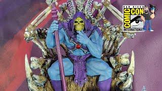 Iron Studios MOTU Statues Display at SDCC 2022