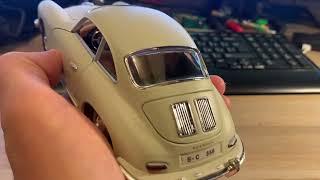 Обзор модели Porsche 356 B в масштабе 1:24 от Bburago