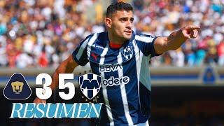 PUMAS 3-5 MONTERREY 4tos de Final Vuelta | Partidazo y RAYADOS a Semifinales