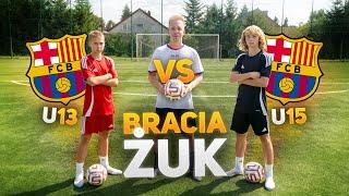 BRACIA ŻUK VS PNTCMZ! | Grają w młodej Barcelonie!