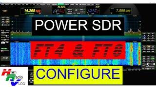 Config & SETUP Flex (Power SDR) FLDigi, WSJTX, Log4OM, DDUtil