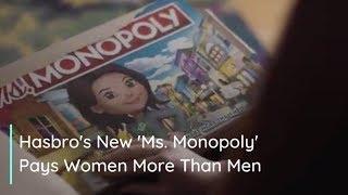 Hasbro's New 'Ms. Monopoly' Pays Women More Than Men