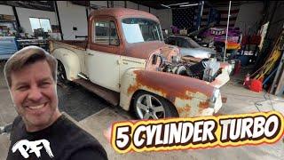 Drug Out of a Field! Then Stuffed a Turbo Volvo Engine in this Classic International!