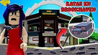 RATAS EN EL NUEVO RESTAURANTE DE BROOKHAVEN | Kori Roblox