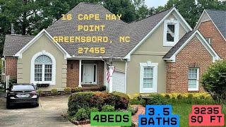 Living at Lake Jeanette Shores, Greensboro NC | Stunning Lakefront Property Tour