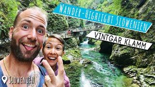 Wandern in Slowenien │ Vintgar Klamm