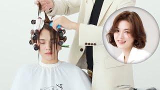 現在非常火爆的氣墊燙技術，錯過你會後悔Now the very popular air cushion perm technology, must see