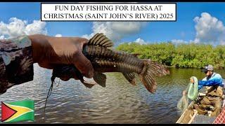 FUN DAY FISHING FOR HASSA AT CHRISTMAS (SAINT JOHN’S RIVER) 2025