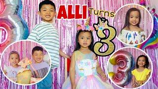 ALLI TURNS THREE | DIY IPHONE PHOTOSHOOT | Unicorn Theme | Filipinos in Germany