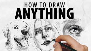 HOW TO DRAW ANYTHING (No clickbait) | Drawlikeasir