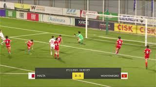 Malta U15 vs Montenegro U15