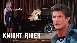 Michael und K.I.T.T.s Begegnung mit einem Tiger | Knight Rider Deutschland