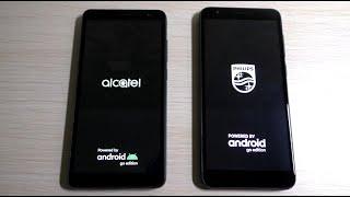 Alcatel 1A vs Philips S260 Bootanimation